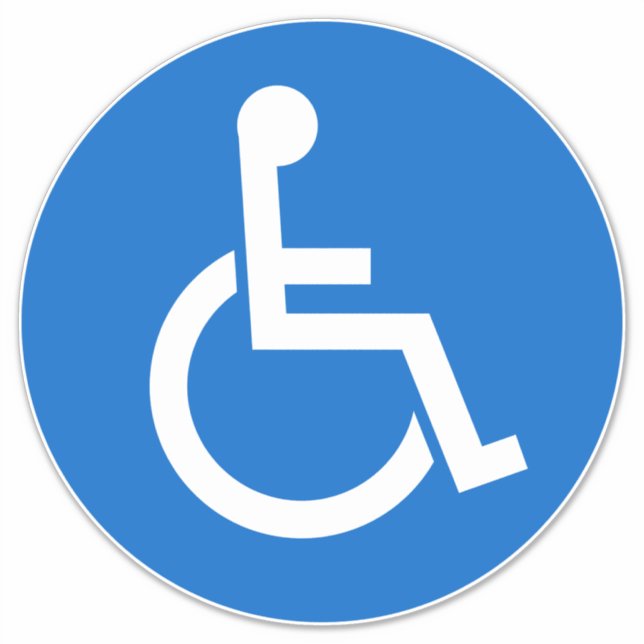 Handicap Sign (Front)