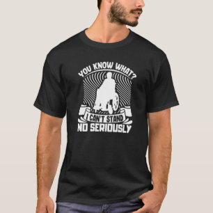 Handicap Wheelchair Disability Humour Paraplegic T-Shirt