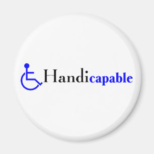 Handicapable (Wheelchair) Magnet
