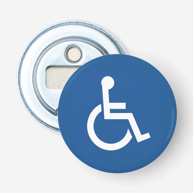 Handicapped Bottle Opener (Front)