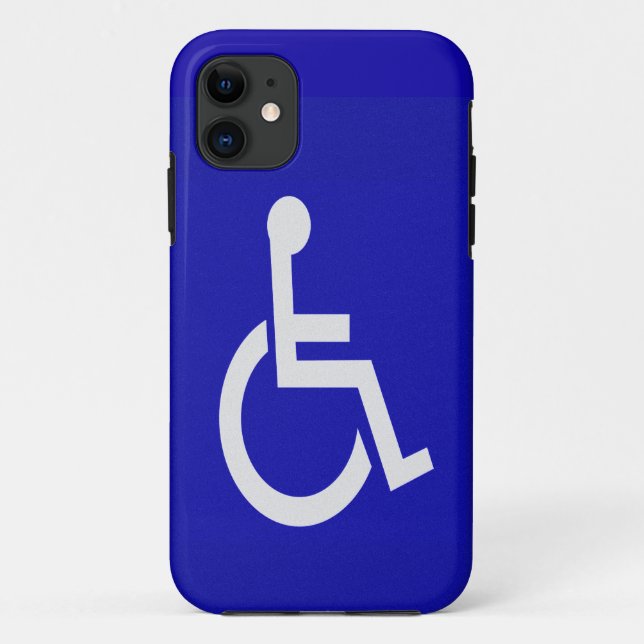 Handicapped Disabled Case-Mate iPhone Case (Back)