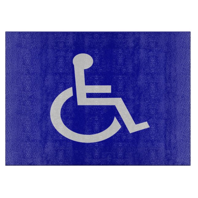 Handicapped Disabled Cutting Board (Front)