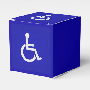 Handicapped Disabled Favour Box