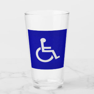Handicapped Disabled Glass
