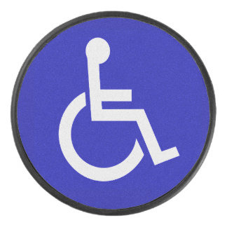 Handicapped Disabled Hockey Puck