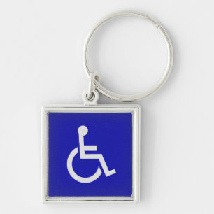 Handicapped Disabled Key Ring