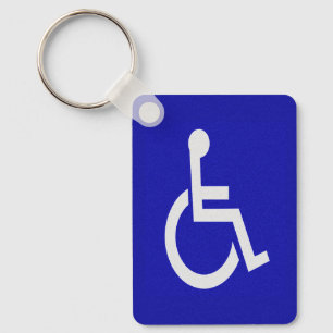 Handicapped Disabled Key Ring