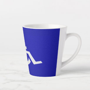 Handicapped Disabled Latte Mug