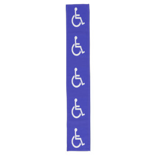 Handicapped Disabled Long Table Runner