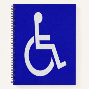 Handicapped Disabled Notebook