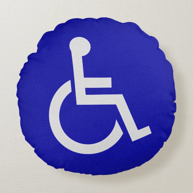 Handicapped Disabled Round Cushion (Front)