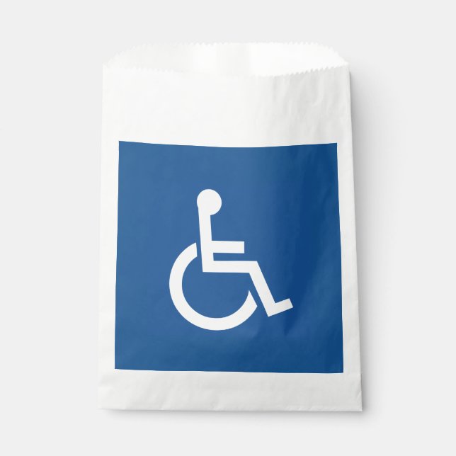Handicapped Favour Bag (Front)