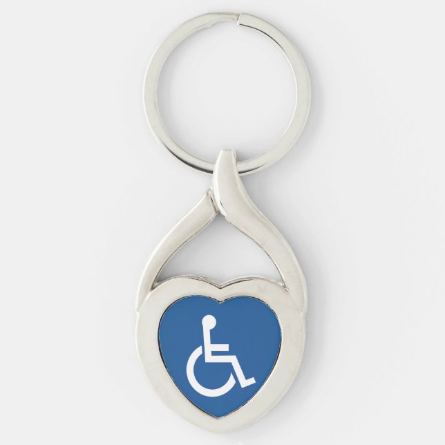 Handicapped Key Ring (Front)