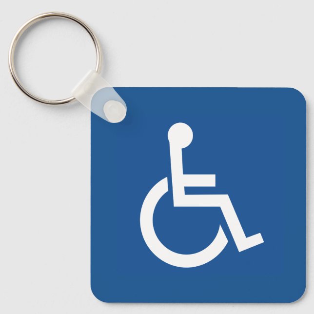 Handicapped Key Ring (Front)