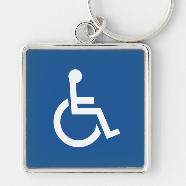 Handicapped Key Ring (Front)