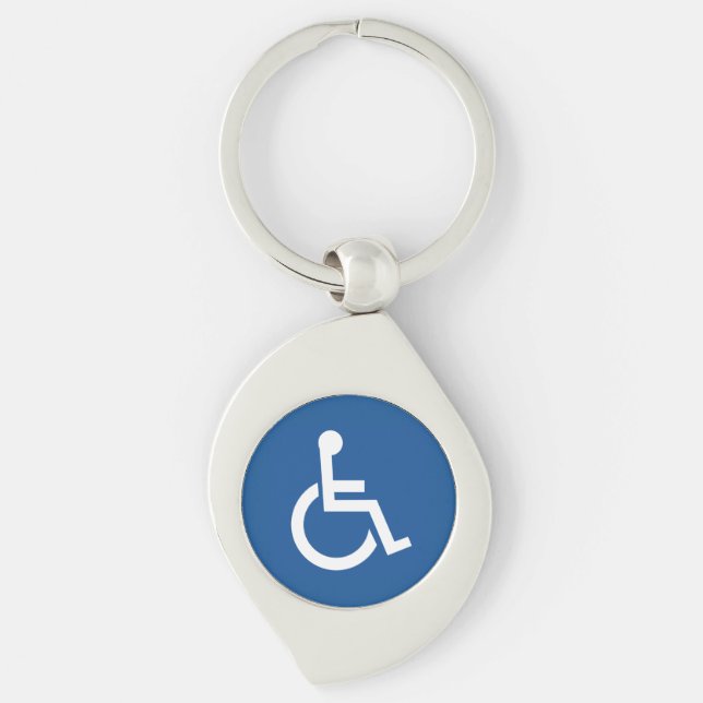 Handicapped Key Ring (Front)