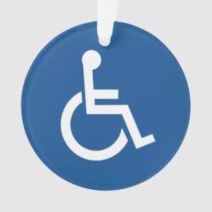 Handicapped Ornament