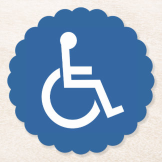 Handicapped Paper Coaster