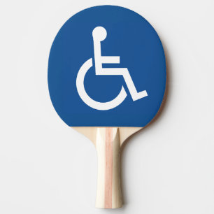 Handicapped Ping Pong Paddle