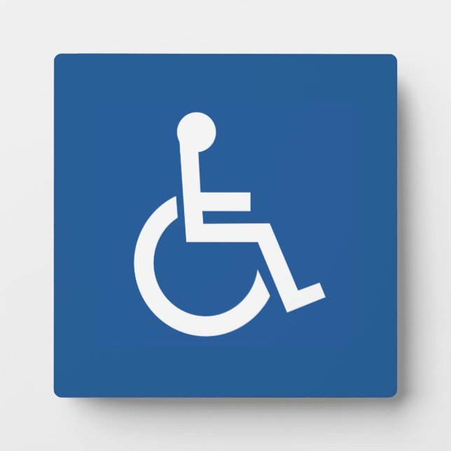 Handicapped Plaque (Front)