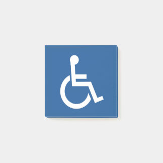 Handicapped Post-it Notes