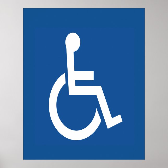 Handicapped Poster (Front)