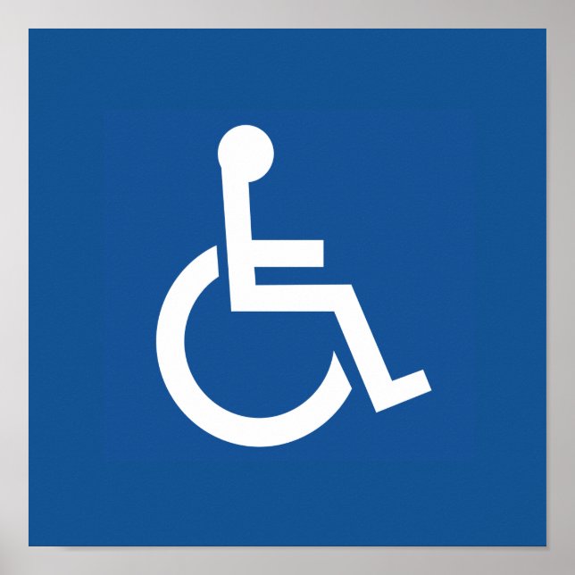 Handicapped Poster (Front)