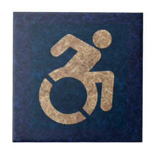 Handicapped Textured Ceramic Tile