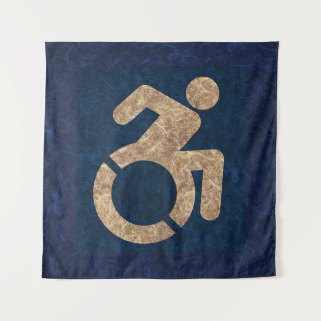 Handicapped Textured Tapestry (Front)