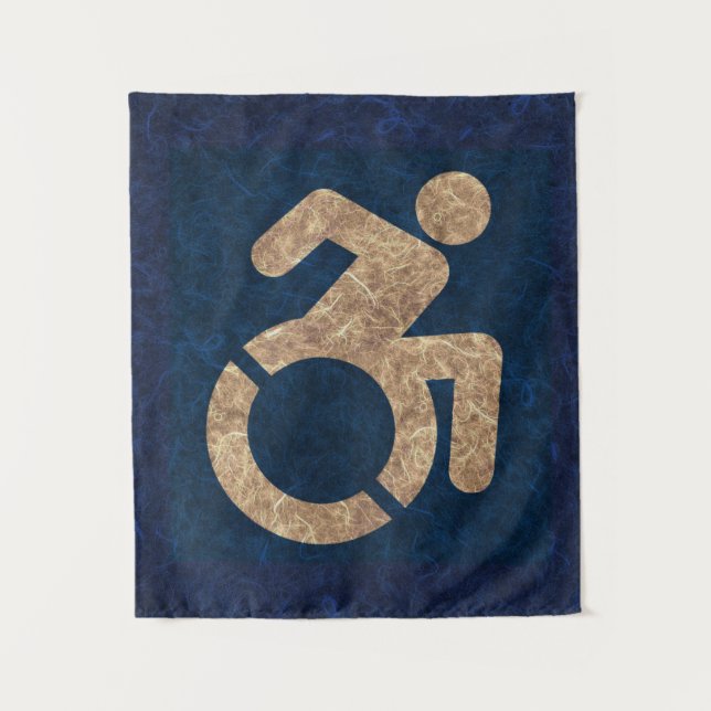 Handicapped Textured Tapestry (Front)