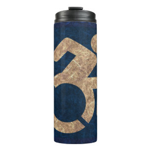 Handicapped Textured Thermal Tumbler