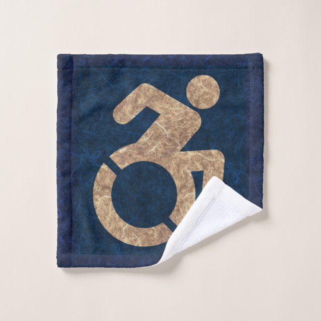 Handicapped Textured Wash Cloth (Wash Cloth)
