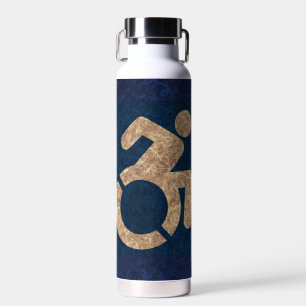 Handicapped Textured Water Bottle
