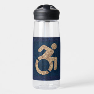 Handicapped Textured Water Bottle