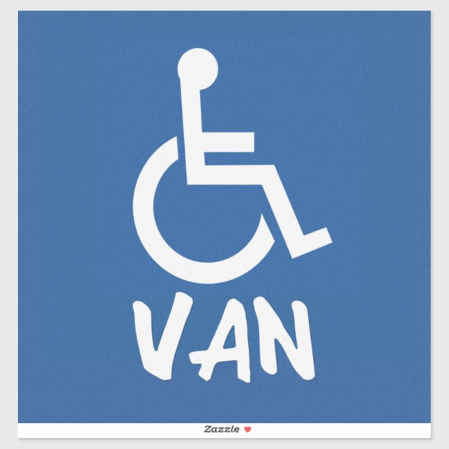 Handicapped Van (Sheet)