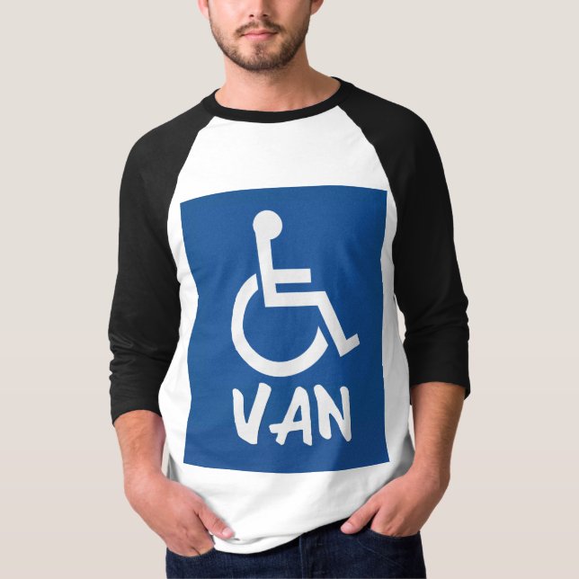 Handicapped Van T-Shirt (Front)