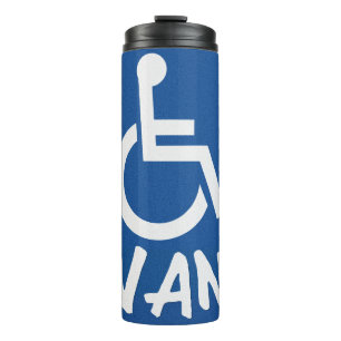 Handicapped Van Thermal Tumbler