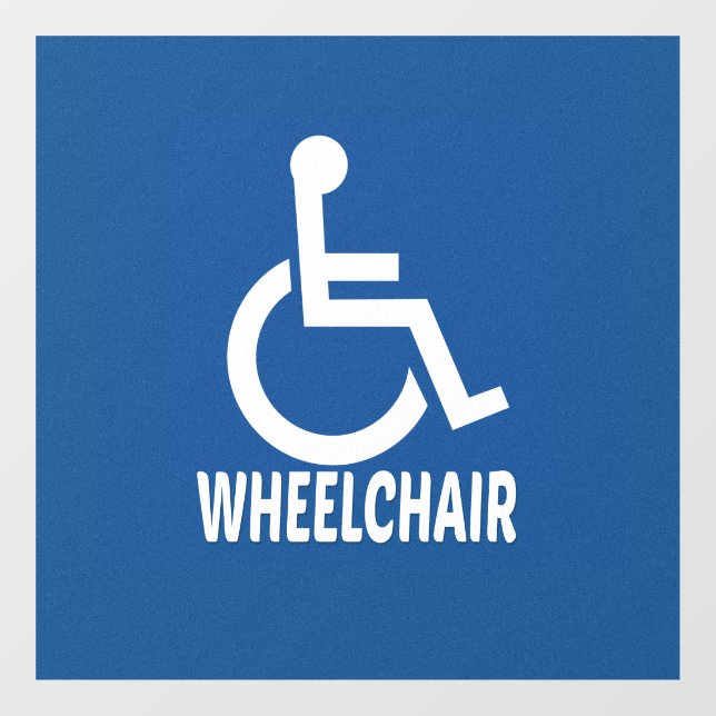 Handicapped Wheelchair (Sheet)