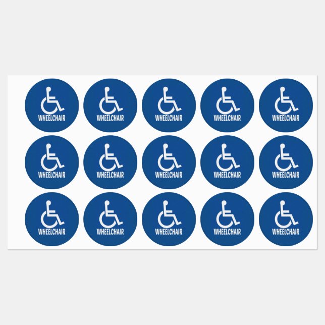 Handicapped Wheelchair (Sheet)