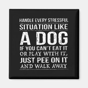 Handle Every Stressful Situation Like A Dog If You Magnet