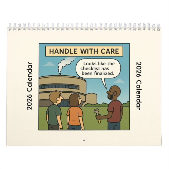 Handle With Care 2026 Calendar (Cover)