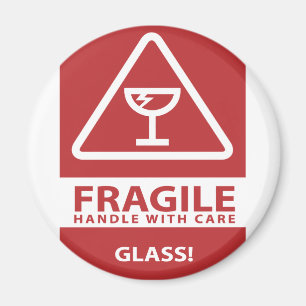 Handle with care magnet