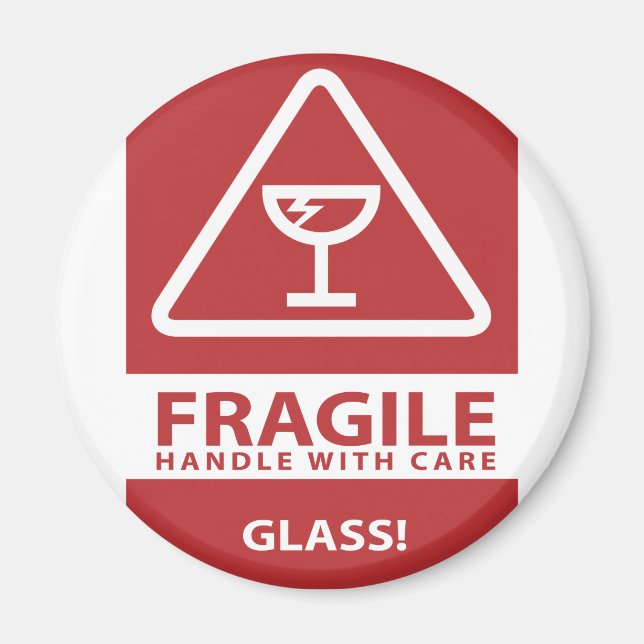 Handle with care magnet (Front)