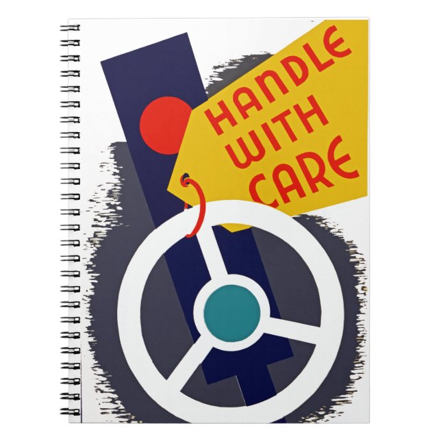 Handle With Care Notebook (Front)
