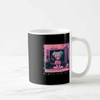 Handle with Care Pastel Goth Kawaii Anime Menhera Coffee Mug