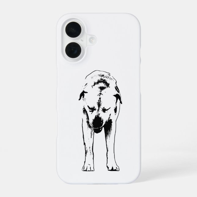 Handle With Mood iPhone 16 Case (Back)