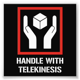 Handle With Telekinesis Photo Print