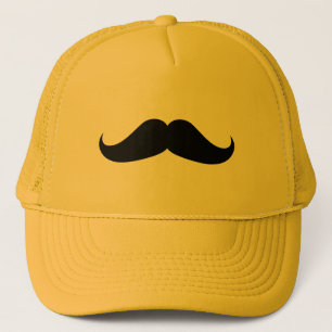 Handlebar Moustache Trucker Hat