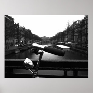 Handlebars in Amsterdam Poster