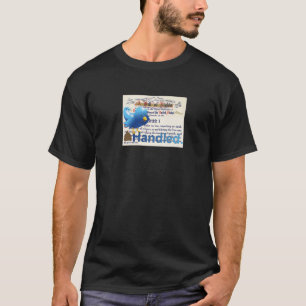 Handled. Blue Bird. Bill of Rights Article 1 Free  T-Shirt